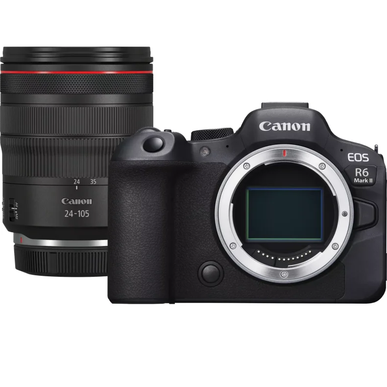 Canon EOS R6 Mark II Mirrorless Camera + RF 24-105mm F4L IS USM (Spar yderligere 2200,-)