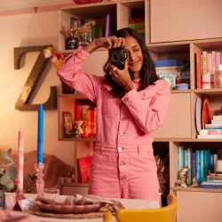 Canon EOS R50 Mirrorless Camera, Black + RF-S 18-45mm IS STM Lens + RF-S 55-210mm IS STM 