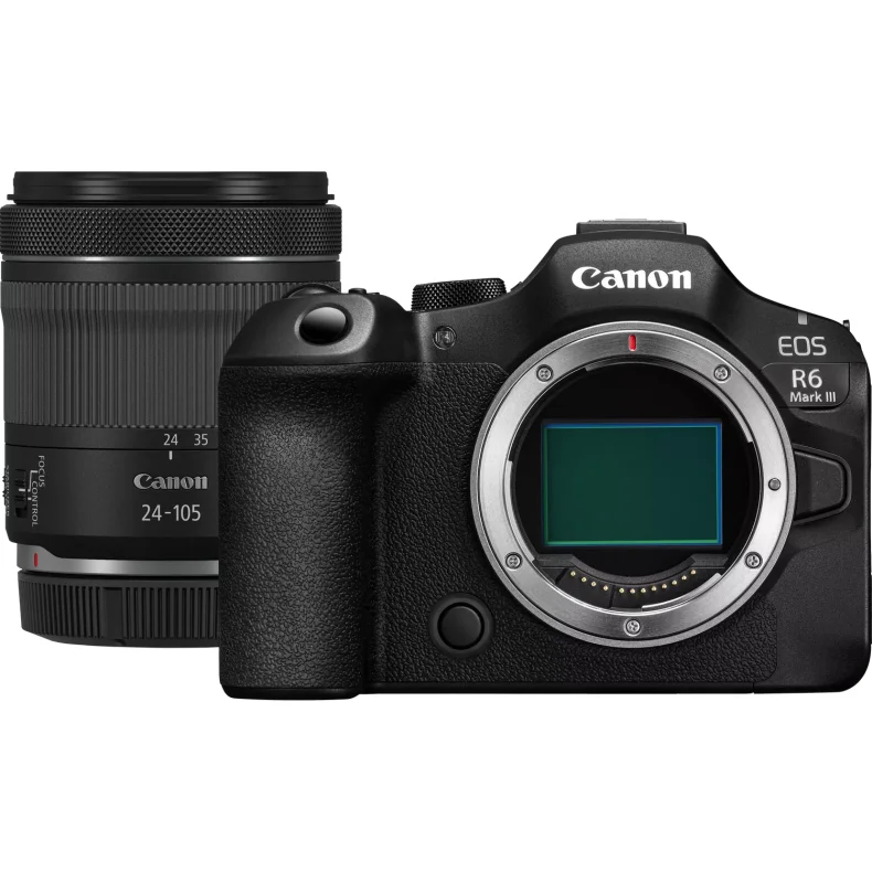 Canon EOS R6 Mark III-kamera + Canon RF 24-105mm F4-7.1 IS STM CASHBACK