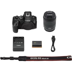 Canon EOS R6 Mark III-kamera + Canon RF 24-105mm F4-7.1 IS STM CASHBACK