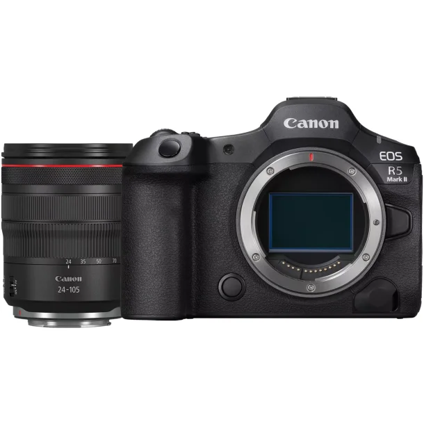Canon EOS R5 Mark II Mirrorless Camera + RF 24-105mm F4L IS USM